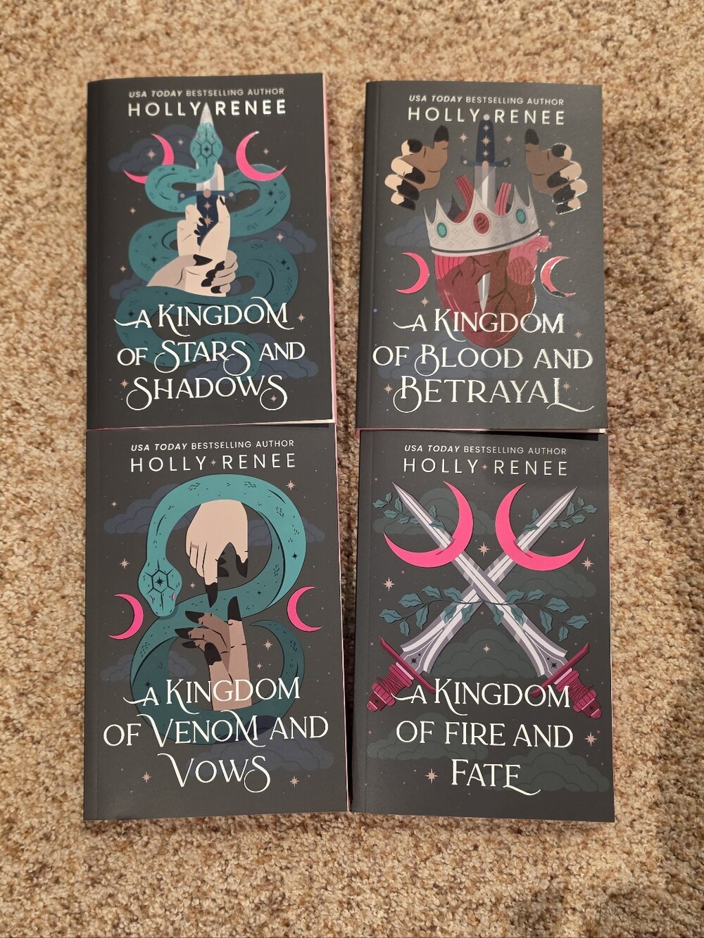 New - Stars and Shadows series by Holly Renee